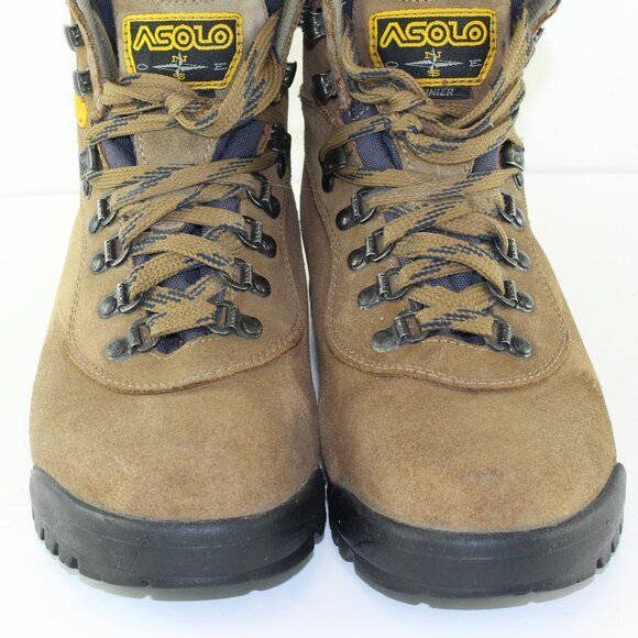 Asolo Brown Suede Hiking Boots (9 US) - Picture 7 of 11